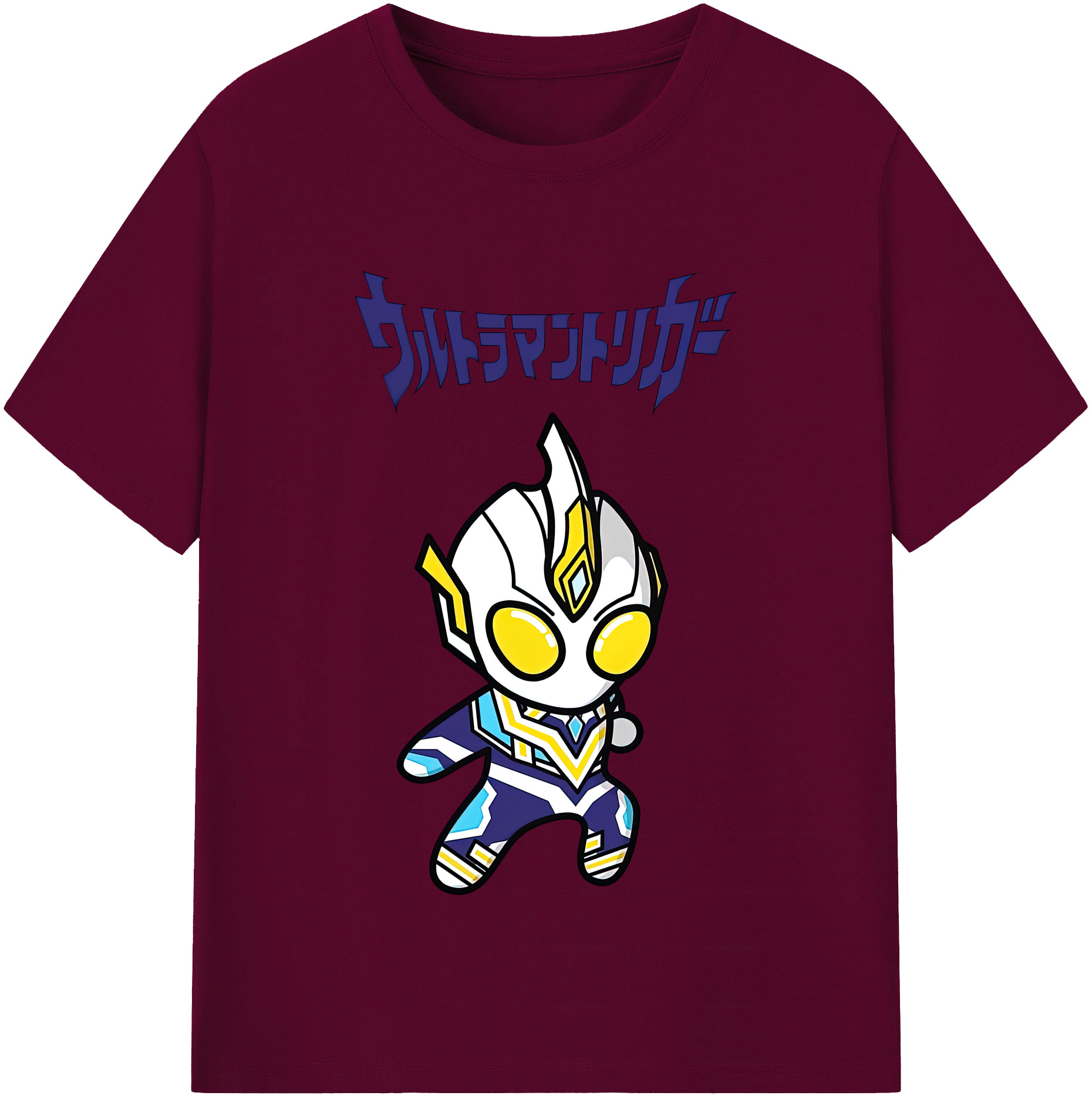 （画像用） ウルトラマン Ultraman レディースカジュアルプリントTシャツ（綿100％）